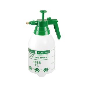 Fumigador Spray Atomizador a Presión Manual 2 L Válvula Ajustable Jardín Hogar