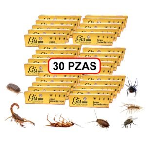 Gis Insecticida Cucarachicida 30 Barritas Uso Domestico Cucarachas, Alacranes, Hormigas