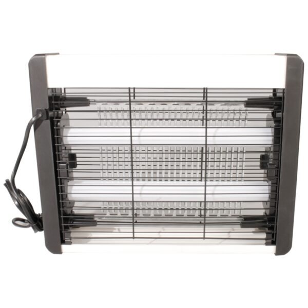 Lámpara Atrapa Mosquitos 6W con Doble Tubo De Luz UV y Parrilla Eléctrica